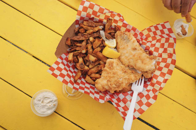 Fish and chips, piatto tipico della cucina britannica